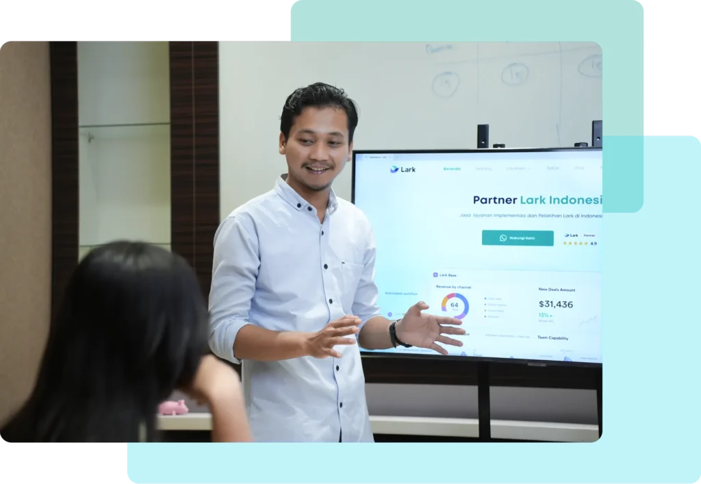 Training user, admin, dan manajemen