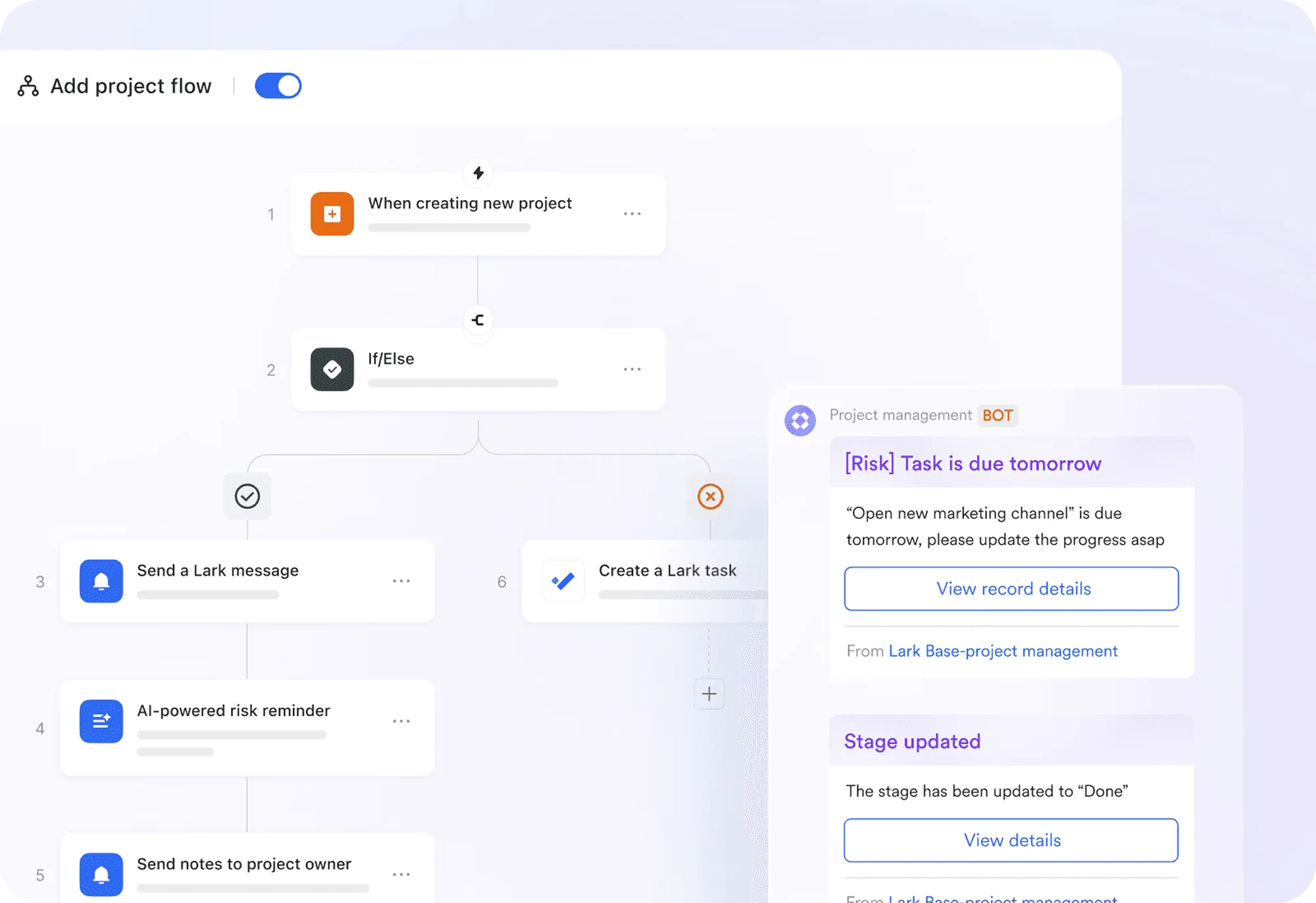 Lark Workflow Automation