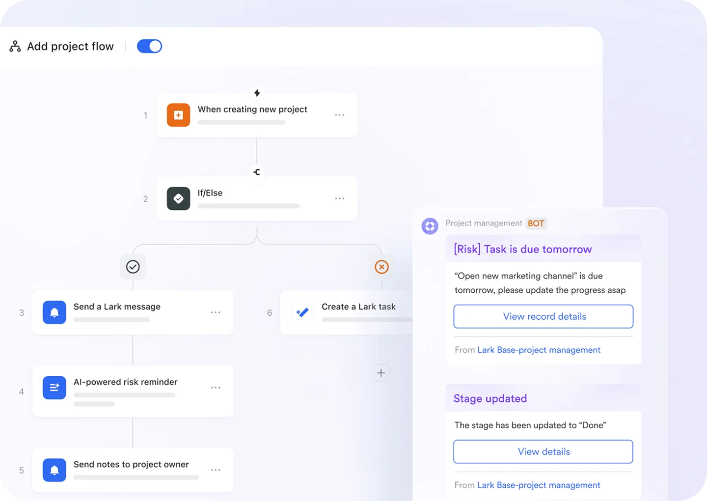 Lark Workflow Automation